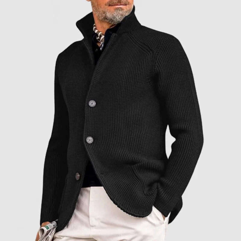 Men's Cardigan Military Retro Style, Lily & Sam, image 4