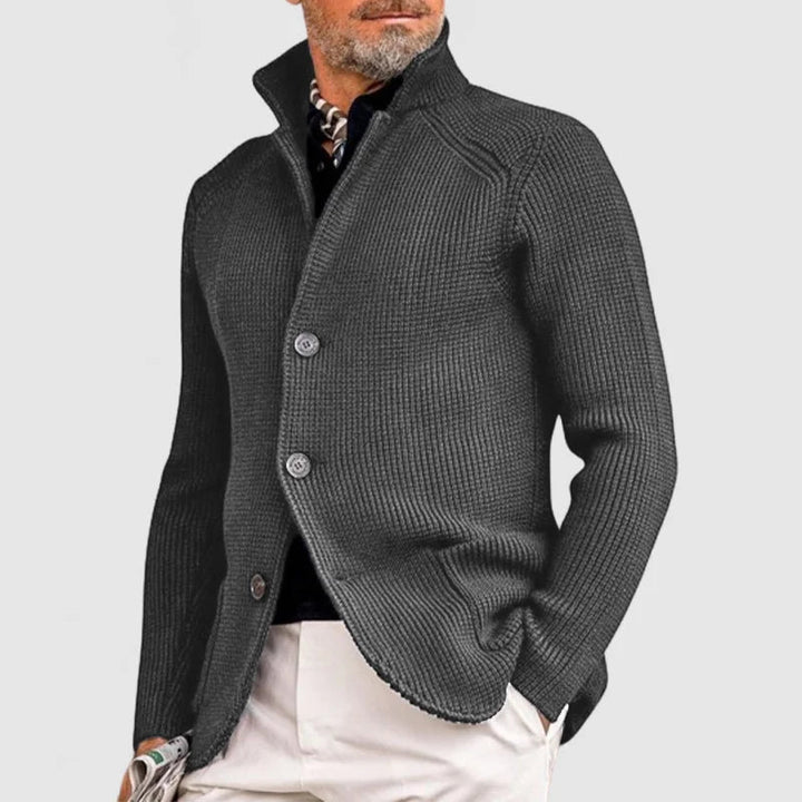 Men's Cardigan Military Retro Style, Lily & Sam, image 5