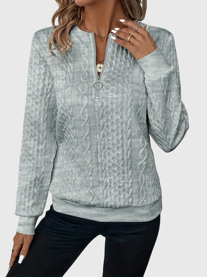 Sweater with Zipper, Lily & Sam, image 20