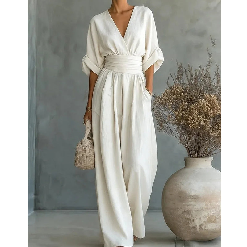 Women's Wrap Maxi Jumpsuit, Lily & Sam, image 9