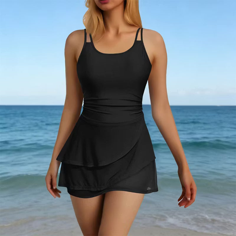 Sculpting Two Strap Swimsuit, Lily & Sam, image 1