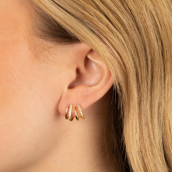 Spiral Ear Cuff Earrings, Lily & Sam, image 7