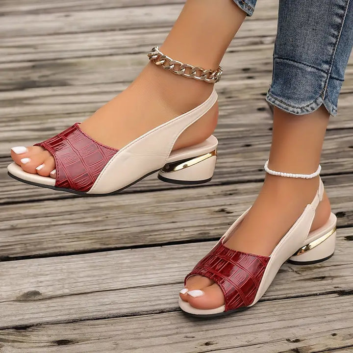 Leather Sandals, Lily & Sam, image 2