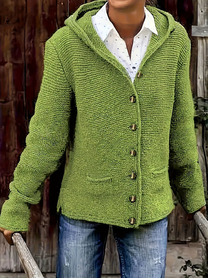 Long Sleeves Cardigan Hoodie, Lily & Sam, image 2