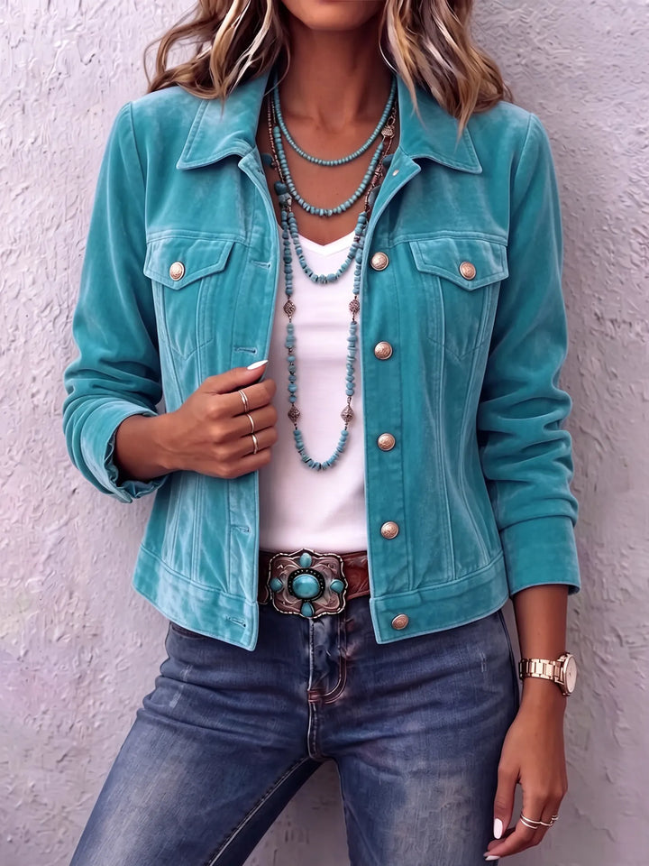 Vintage Wash Button Jacket, Lily & Sam, image 5