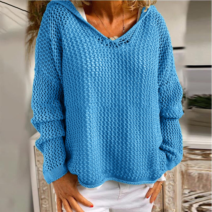 Loose Fit Open Knit Sweater, Lily & Sam, image 11