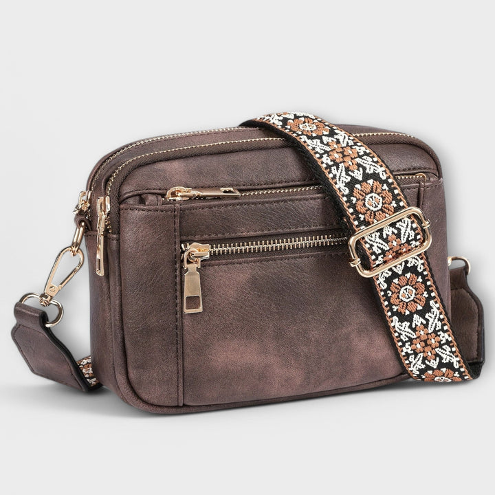 Women's Bohemian Leather Bag, Lily & Sam, image 4