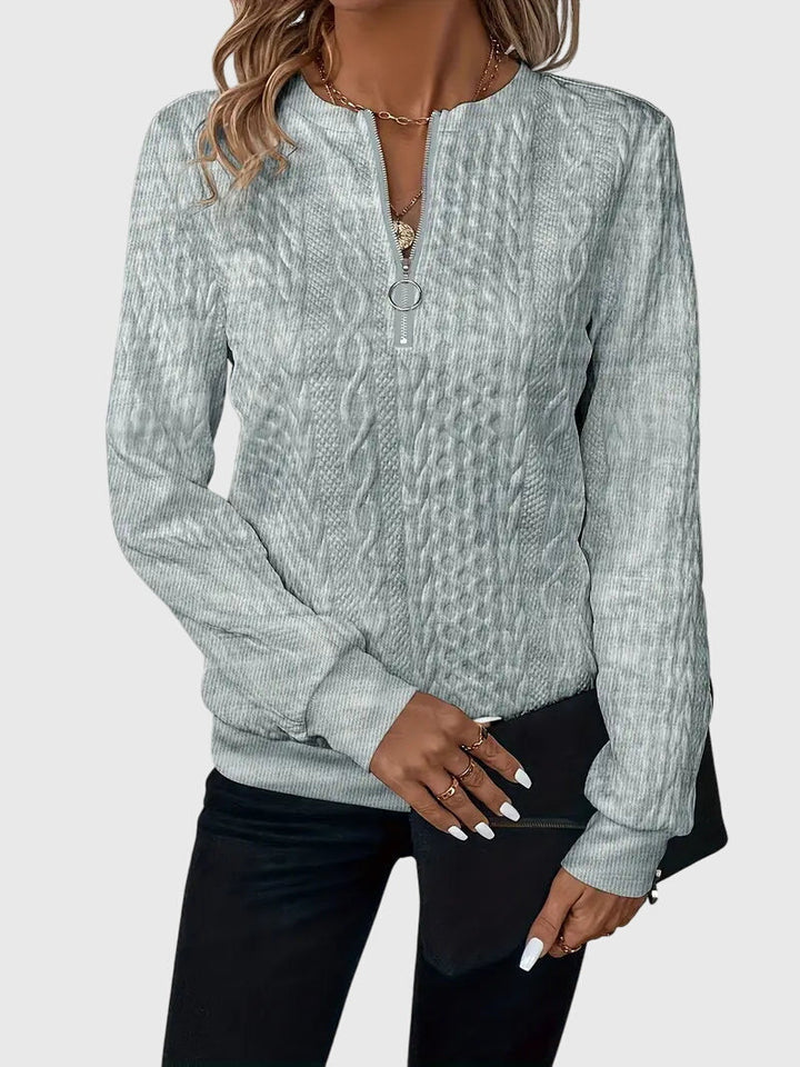 Sweater with Zipper, Lily & Sam, image 16