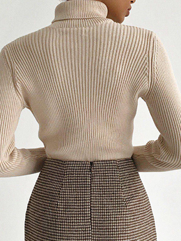 Ribbed Turtleneck Sweater, Lily & Sam, image 10