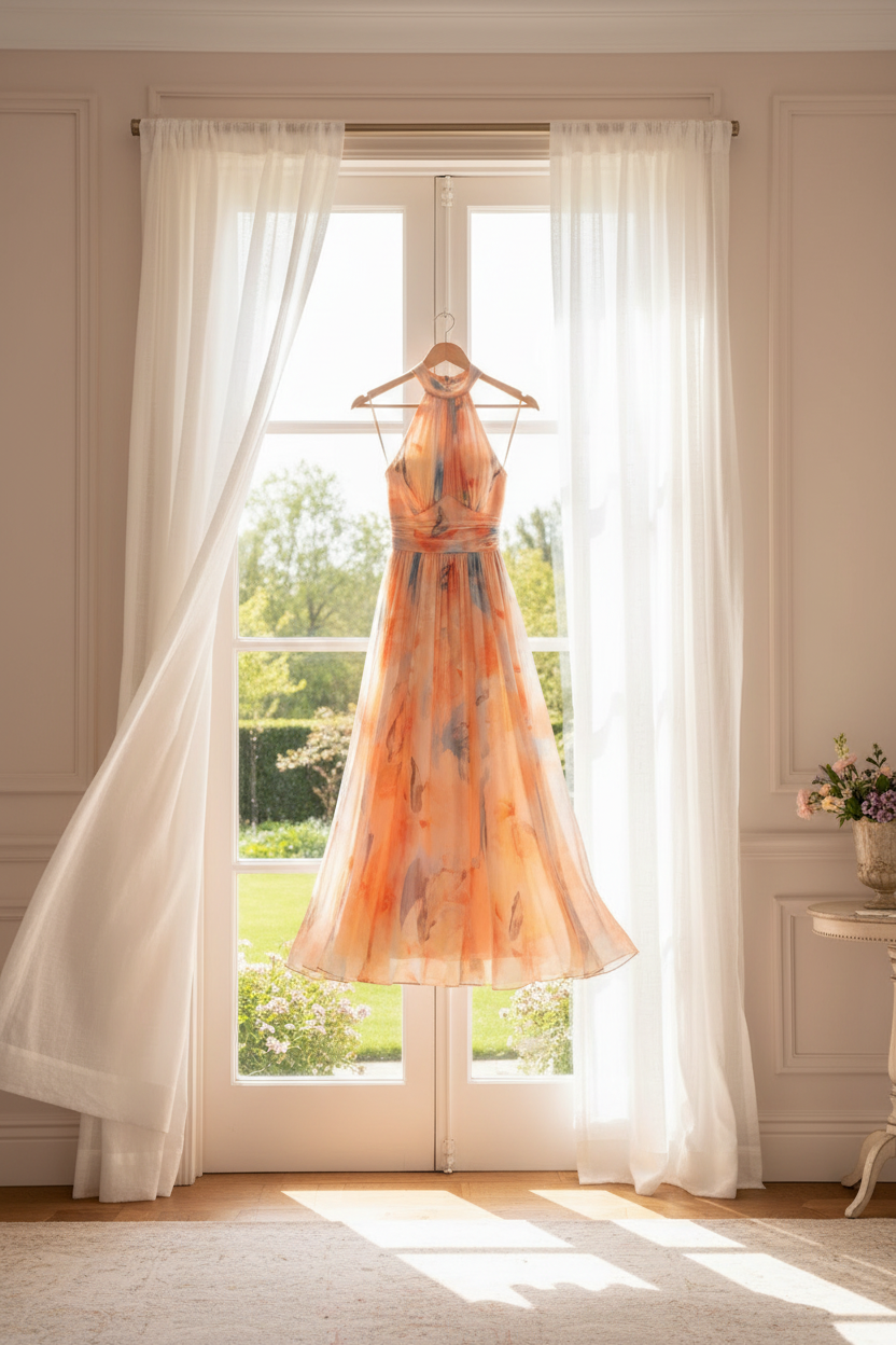 Halter Neck Dress, Lily & Sam, image 11