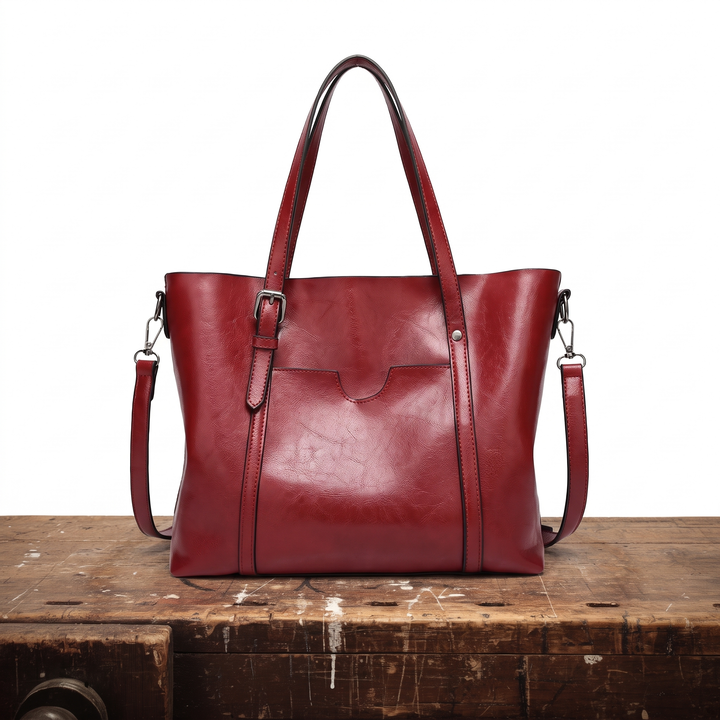 Daphira | Sleek Leather Shoulder Bag, Lily & Sam, image 3