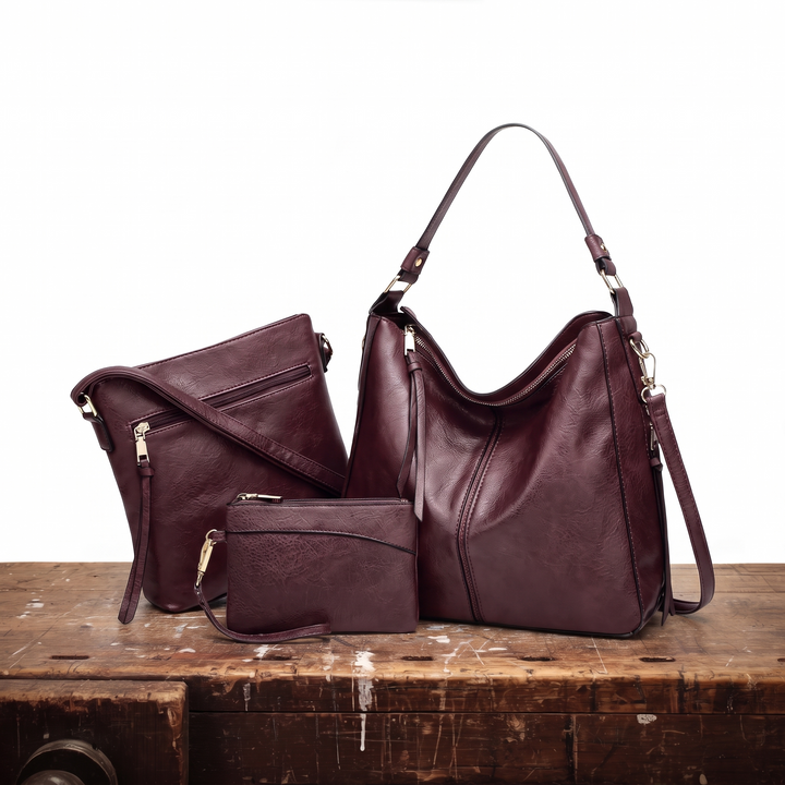 Beverly | 3-Piece Hobo Bag Set, Lily & Sam, image 5