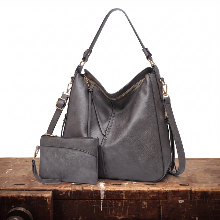 Lorraine | Anti-Theft Hobo Bag with Free Pouch, Lily & Sam, image 4