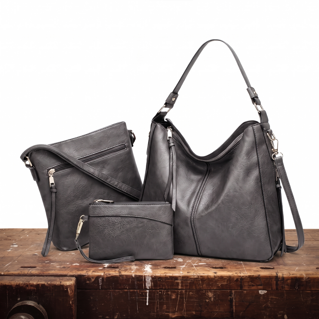 Beverly | 3-Piece Hobo Bag Set, Lily & Sam, image 4