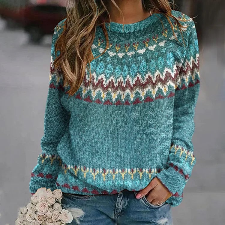 Retro Wave Sweater, Lily & Sam, image 1