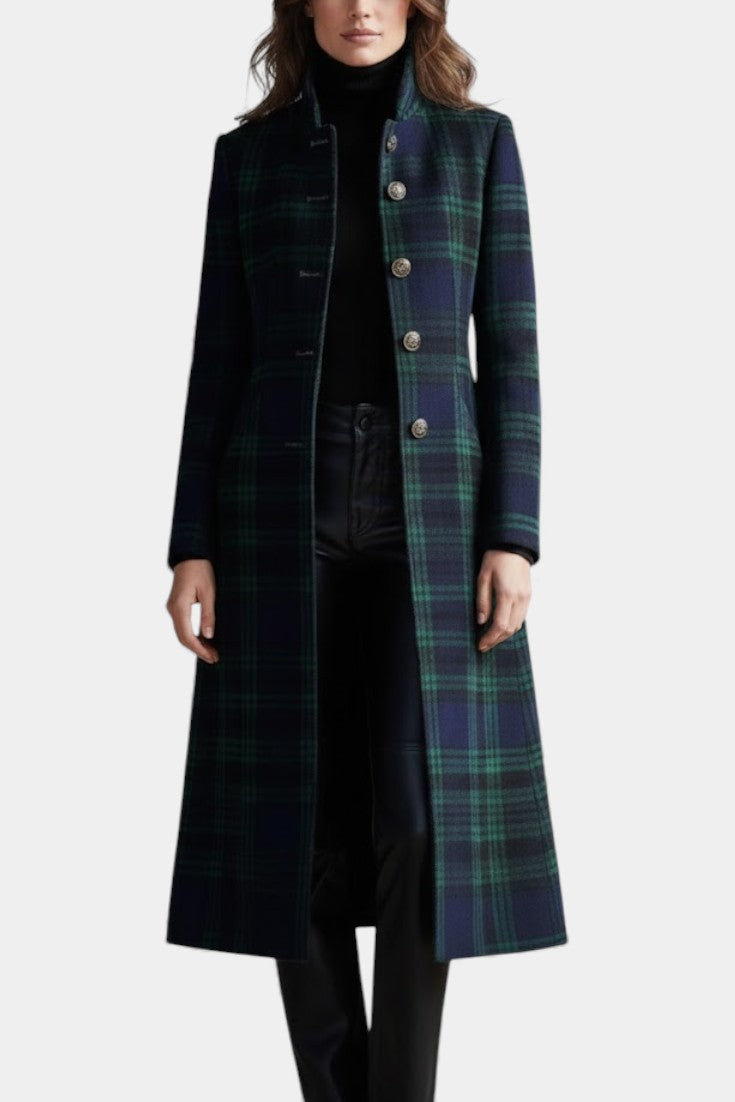 Timeless Plaid Coat, Lily & Sam, image 5