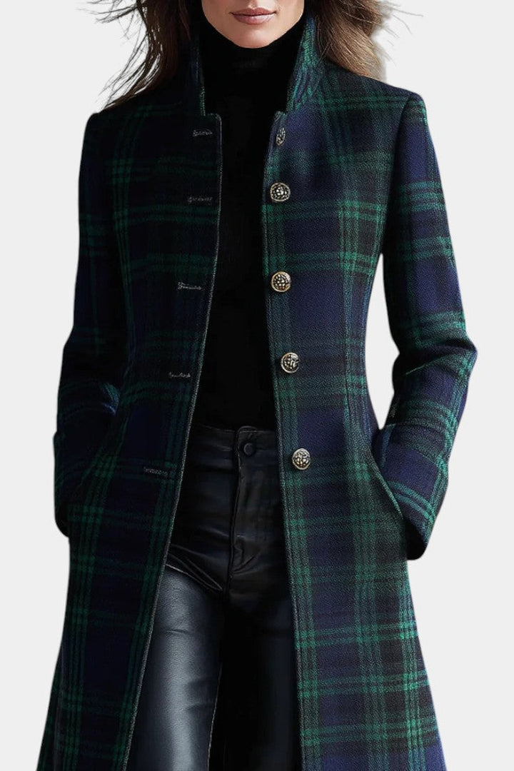 Timeless Plaid Coat, Lily & Sam, image 3
