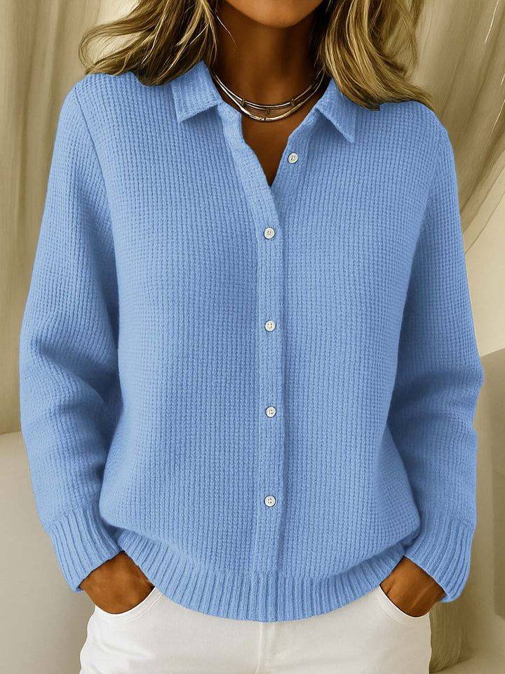Textured Knit Button Cardigan, Lily & Sam, image 4
