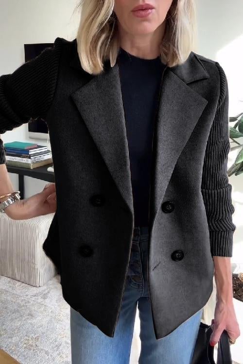 Kristiana Knitted Blazer, Lily & Sam, image 8