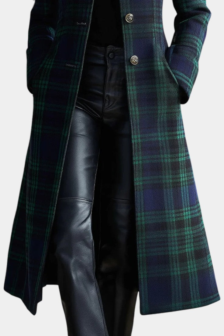 Timeless Plaid Coat, Lily & Sam, image 4