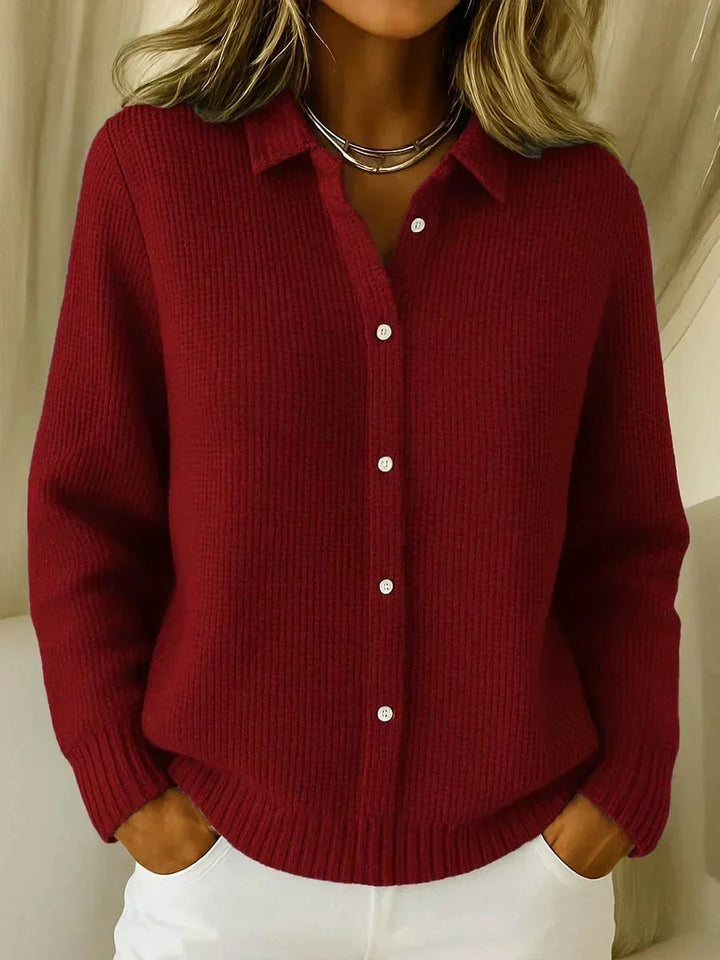 Textured Knit Button Cardigan, Lily & Sam, image 2
