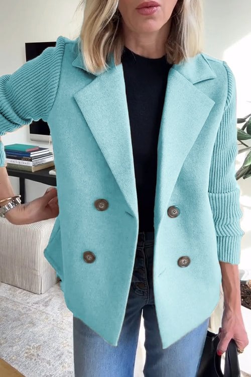 Kristiana Knitted Blazer, Lily & Sam, image 6