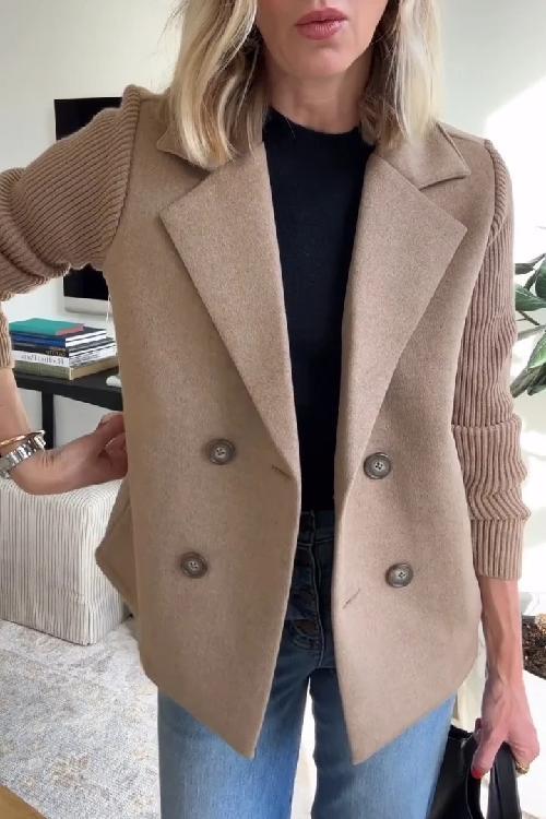 Kristiana Knitted Blazer, Lily & Sam, image 1