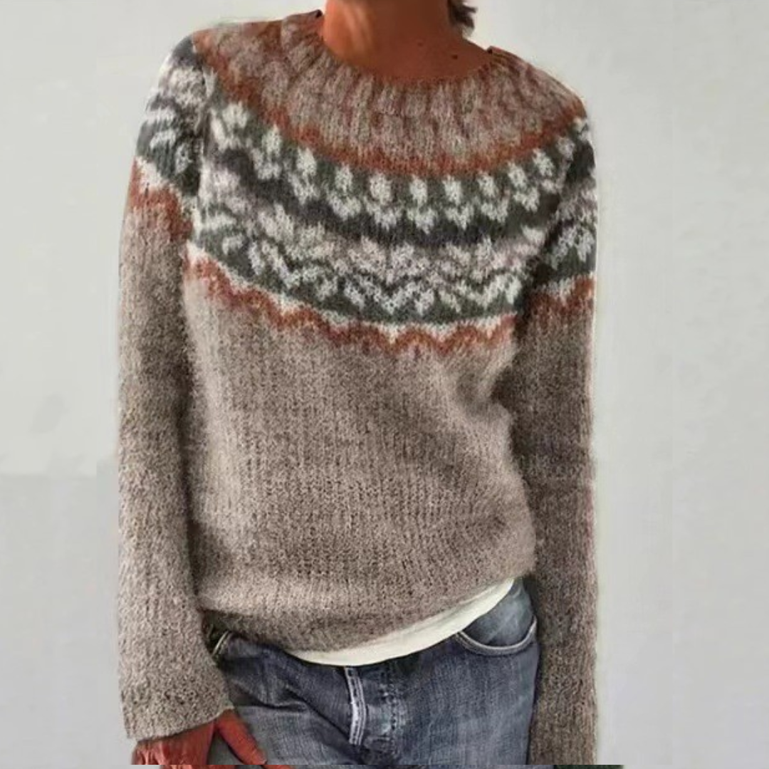 Cozy Retro Sweater, Lily & Sam, image 1