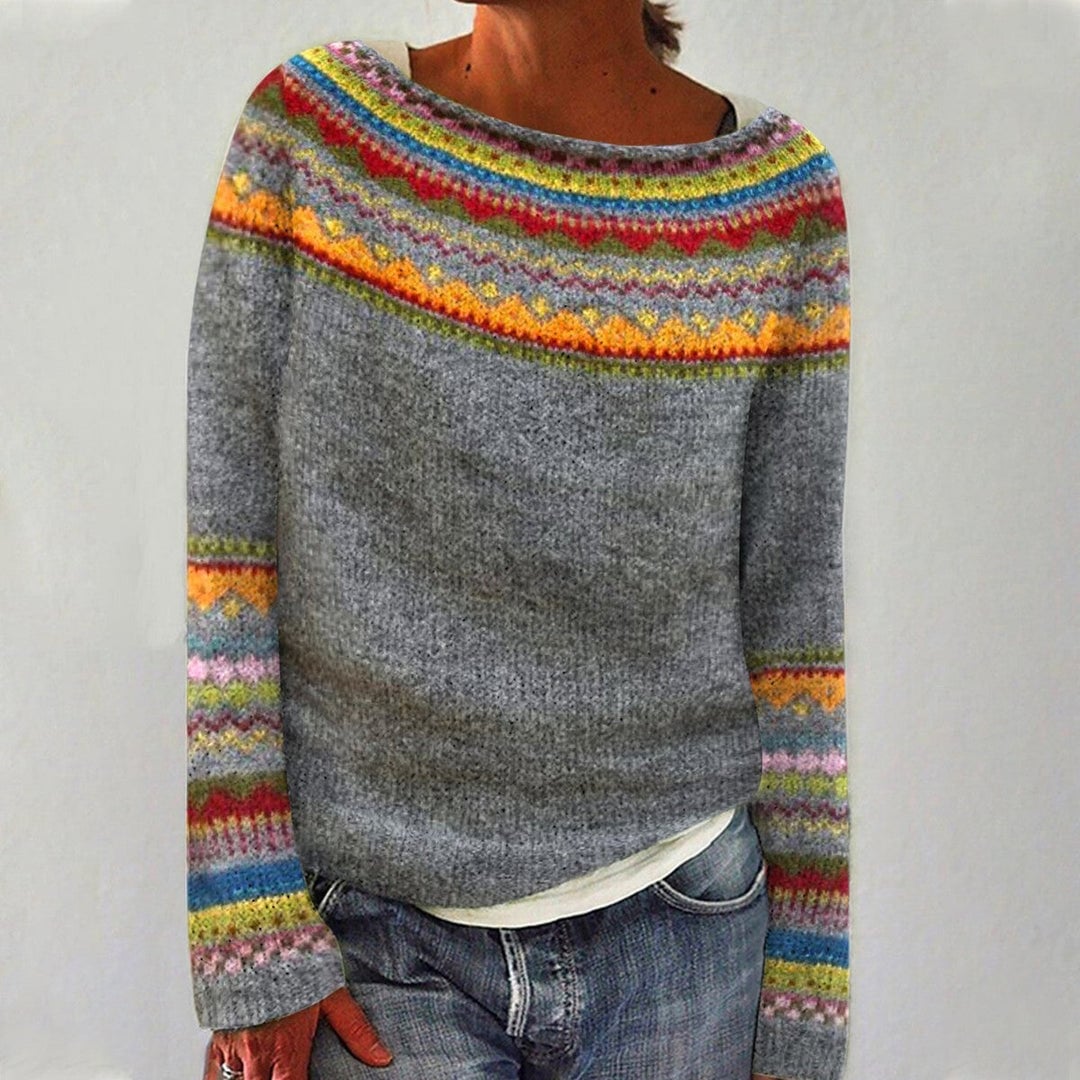 Cozy Retro Sweater, Lily & Sam, image 1