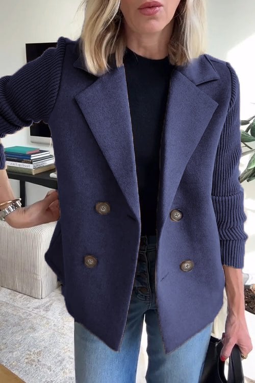 Kristiana Knitted Blazer, Lily & Sam, image 5