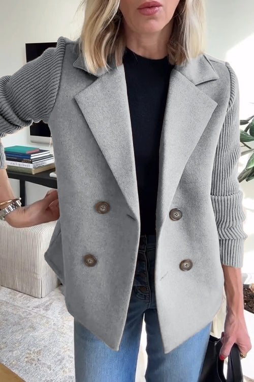 Kristiana Knitted Blazer, Lily & Sam, image 7