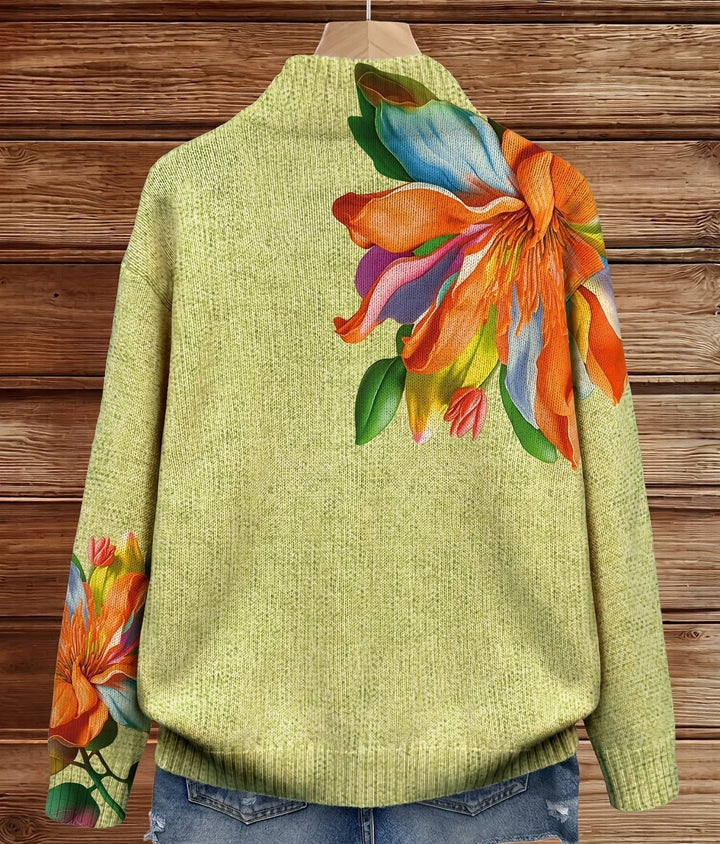 Vibrant Tropical Lily Floral Print, Lily & Sam, image 2