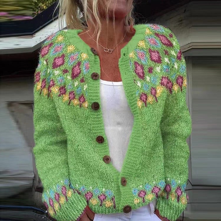 Cozy Vintage Cardigan, Lily & Sam, image 1