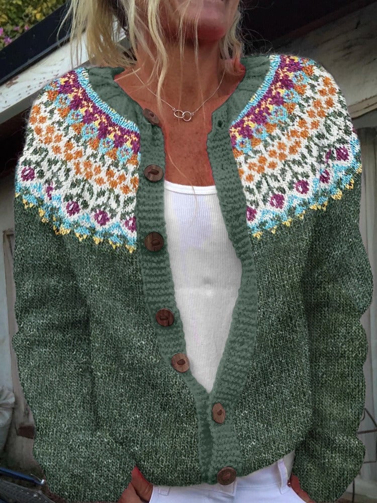 Cozy Vintage Cardigan, Lily & Sam, image 1