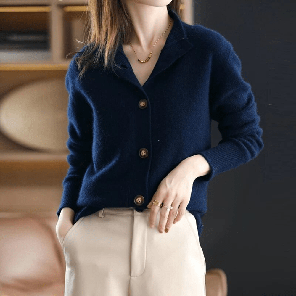 Cashmere Knit Cardigan, Lily & Sam, image 9
