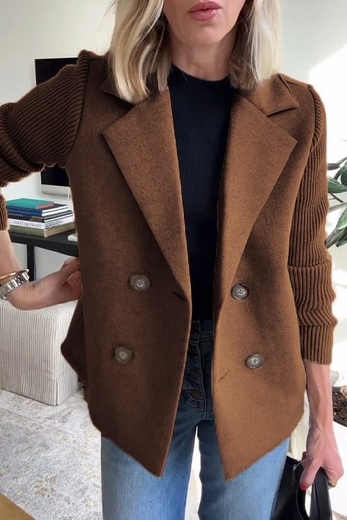 Kristiana Knitted Blazer, Lily & Sam, image 9