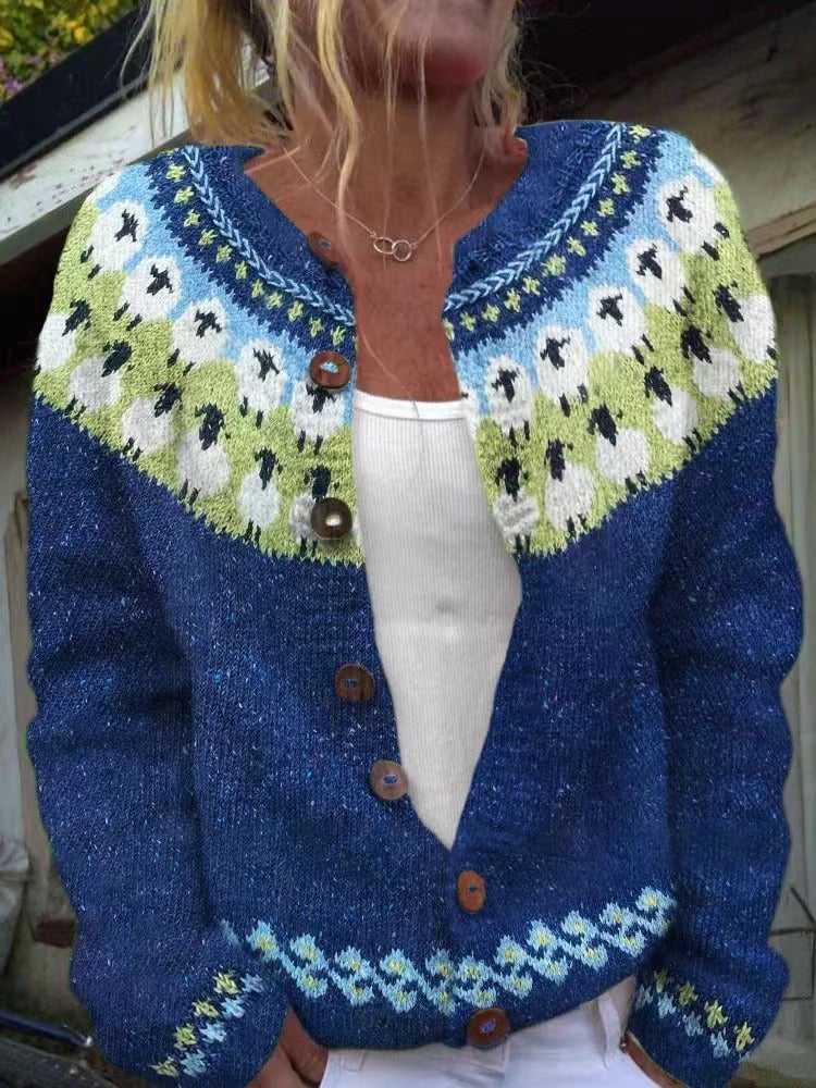 Cozy Vintage Cardigan, Lily & Sam, image 1
