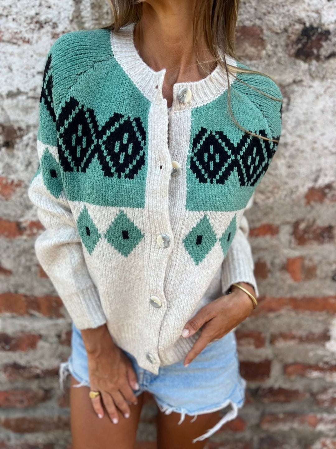 Cozy Vintage Cardigan, Lily & Sam, image 1