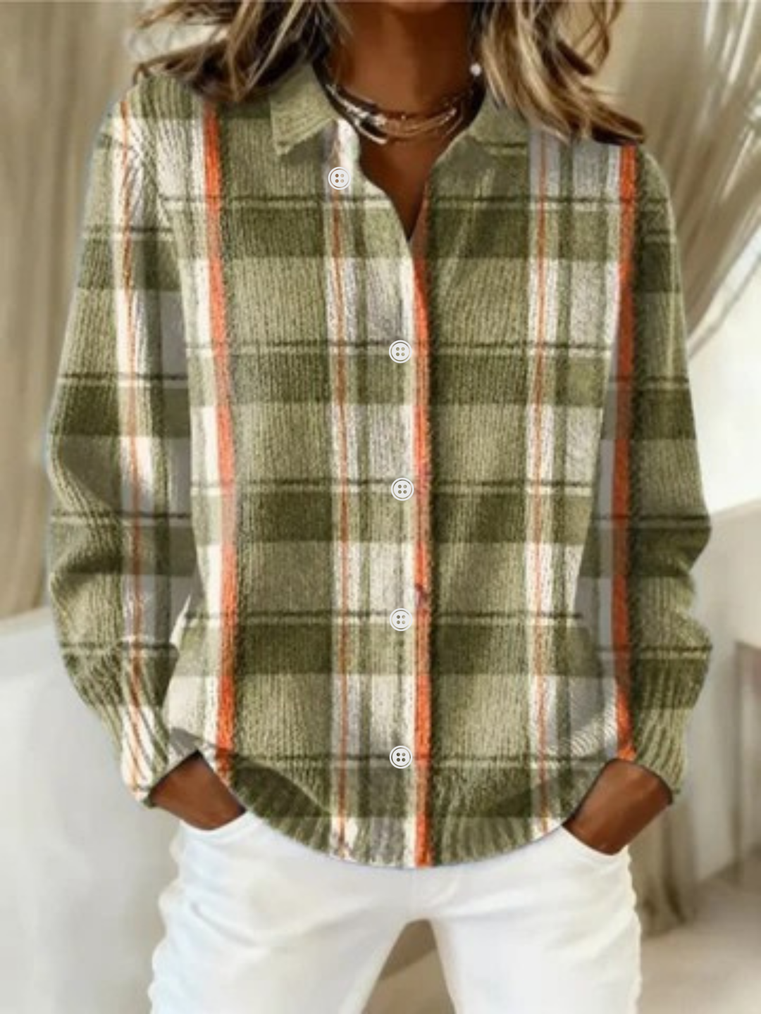Moss Green Cardigan, Lily & Sam, image 1