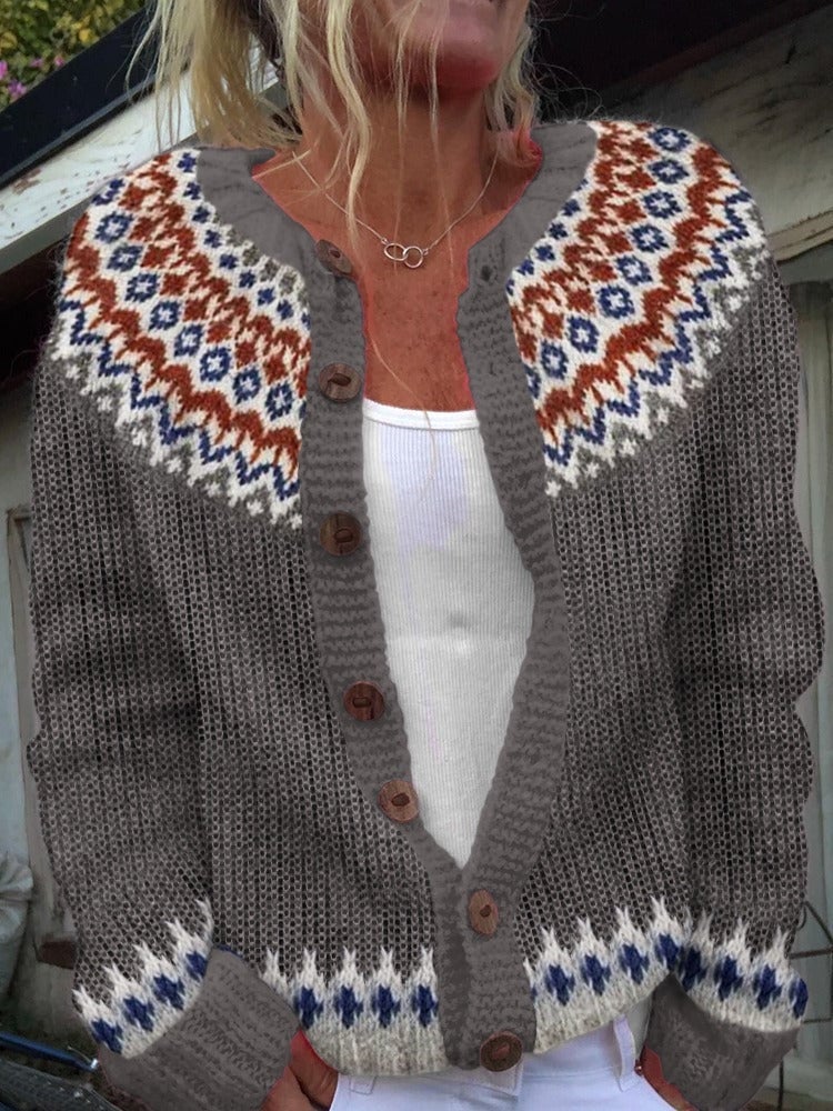 Cozy Vintage Cardigan, Lily & Sam, image 1