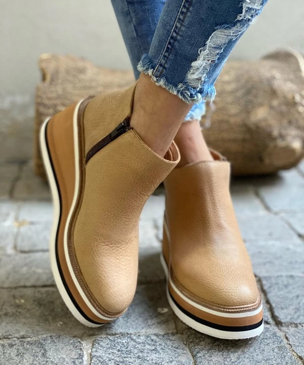 Kamala Casual Wedge Ankle Boots, Lily & Sam, image 5