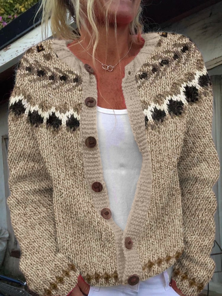 Cozy Vintage Cardigan, Lily & Sam, image 1