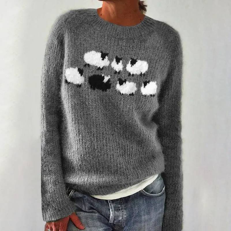 Cute Sheep Sweater, Lily & Sam, image 2
