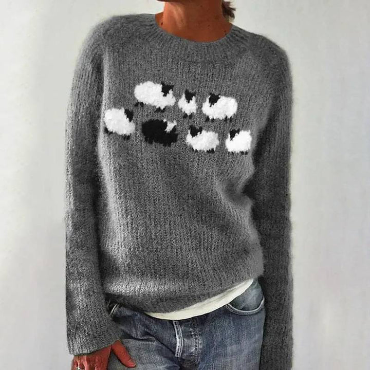 Cute Sheep Sweater, Lily & Sam, image 2