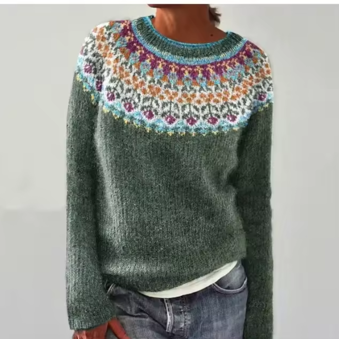 Cozy Retro Sweater, Lily & Sam, image 1
