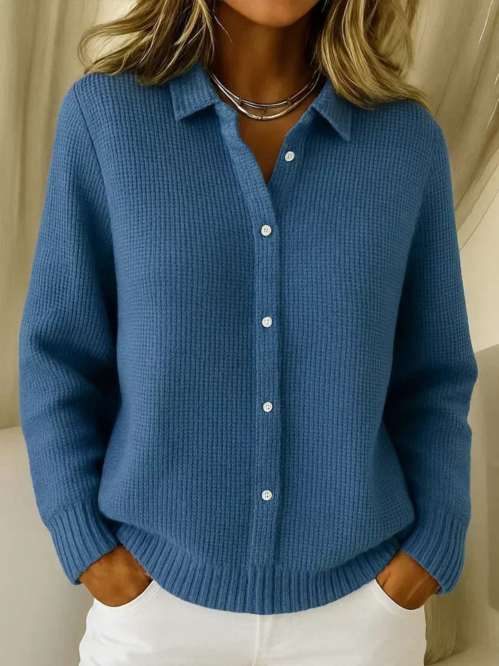 Textured Knit Button Cardigan, Lily & Sam, image 3