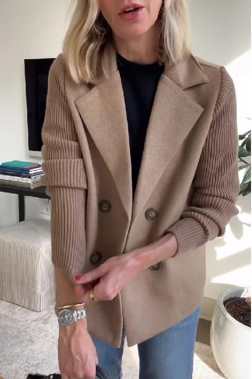 Kristiana Knitted Blazer, Lily & Sam, image 2