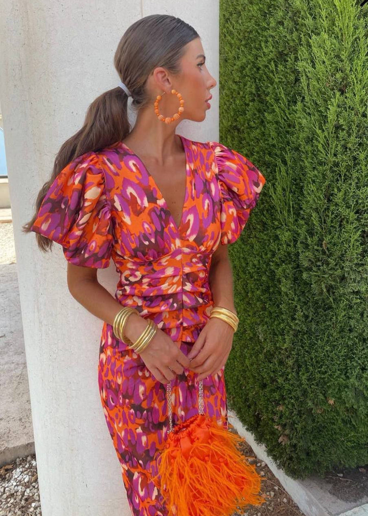 Stylish and Vibrant Dress, Lily & Sam, image 4