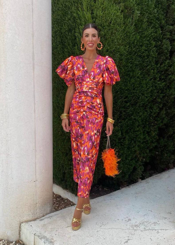 Stylish and Vibrant Dress, Lily & Sam, image 1