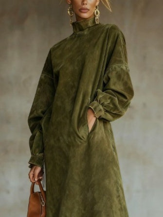 Suede Fringe Dress, Lily & Sam, image 3